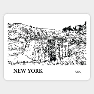 New York USA Magnet